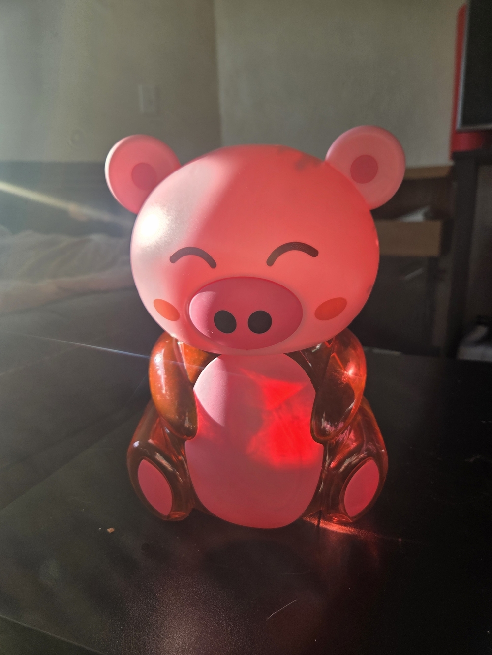 Pink Piggy Drink Container From Portland FOODIELAND Event 8/2026